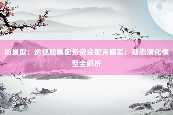 场景型：透视股票配资资金配置偏差：动态演化模型全解析